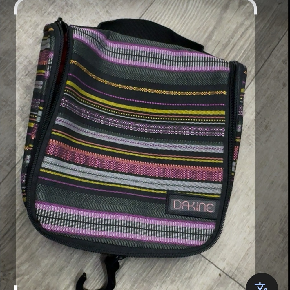 Dakine Multicolor Striped Travel Organizer